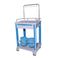 Hospital nurse station medical infusion cart medical trolley price